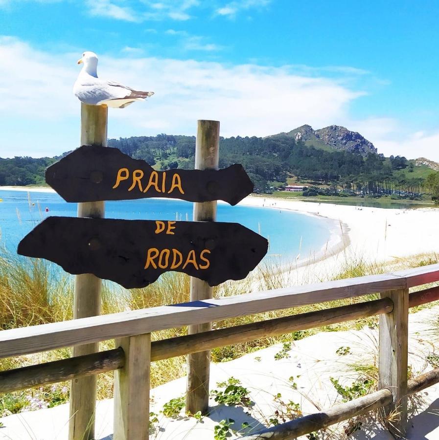 Atico En Moana- Playa A Xunqueira, A 15 Min De Vigo Apartment ภายนอก รูปภาพ
