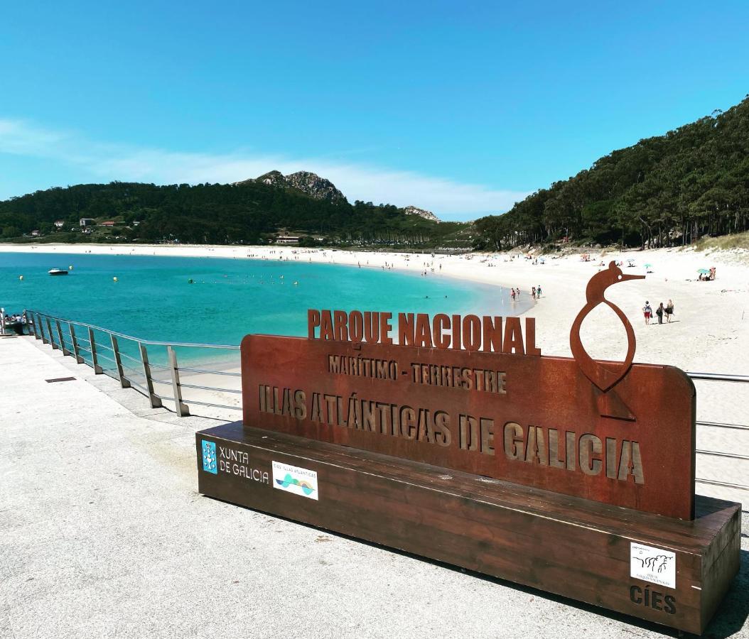 Atico En Moana- Playa A Xunqueira, A 15 Min De Vigo Apartment ภายนอก รูปภาพ